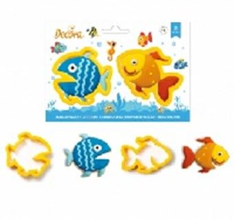 Picture of FISH COOKIE CUTTERS SET OF 2 . 8.5 X 6.5CM